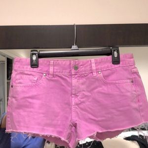 Pink VICTORIA’S SECRET PINK torn short shorts Size 8